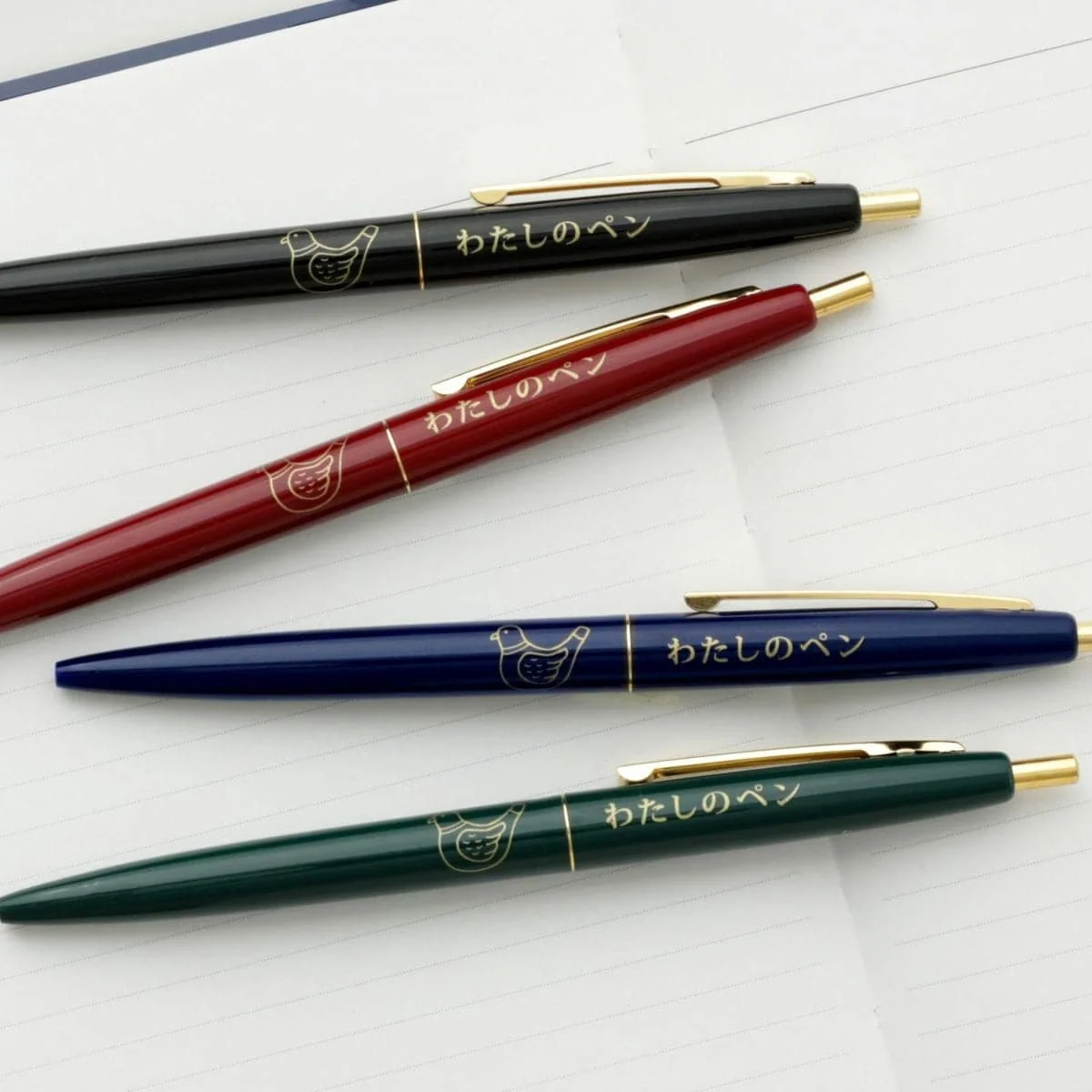 Hightide New Retro Knock Ballpoint Pen – Dove