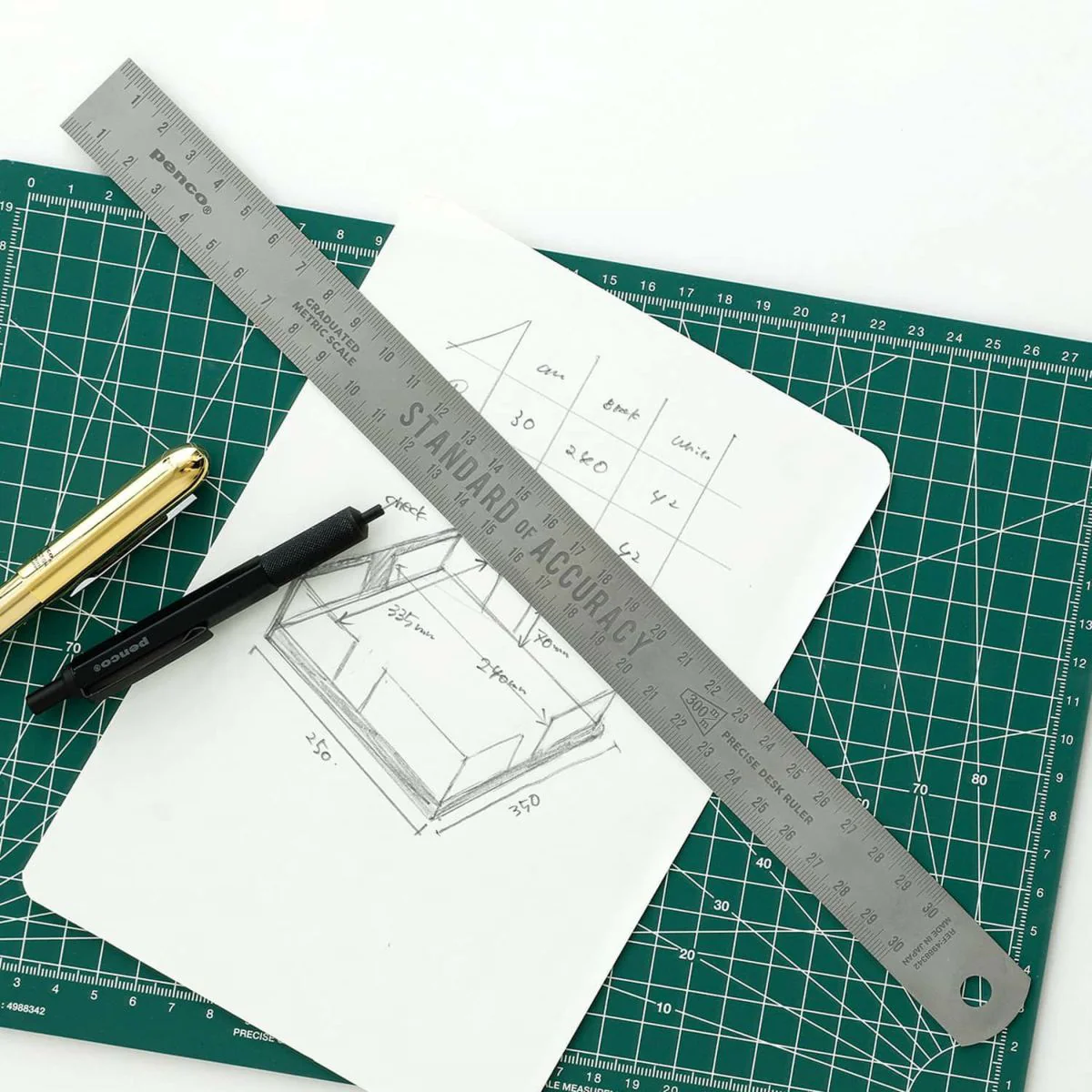 Hightide Stainless Steel Ruler