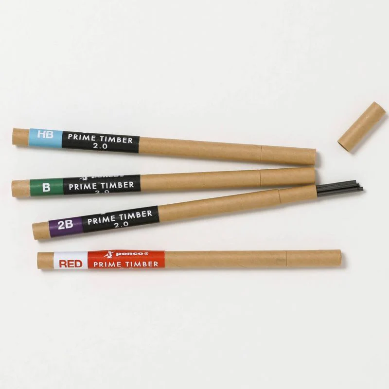 Hightide Penco Prime Timber 2mm Lead Refill [HB, B, 2B]