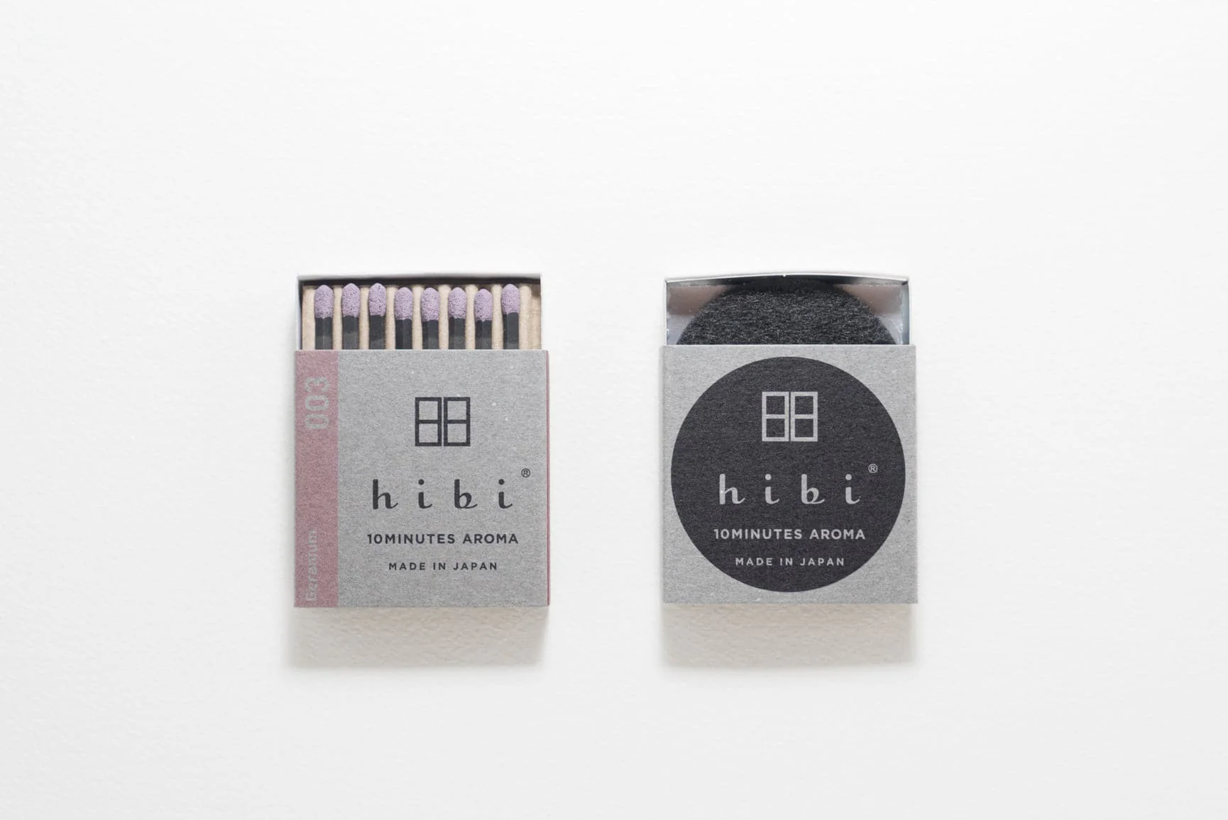 Hibi 10 Minutes Aroma – Regular Box – Geranium