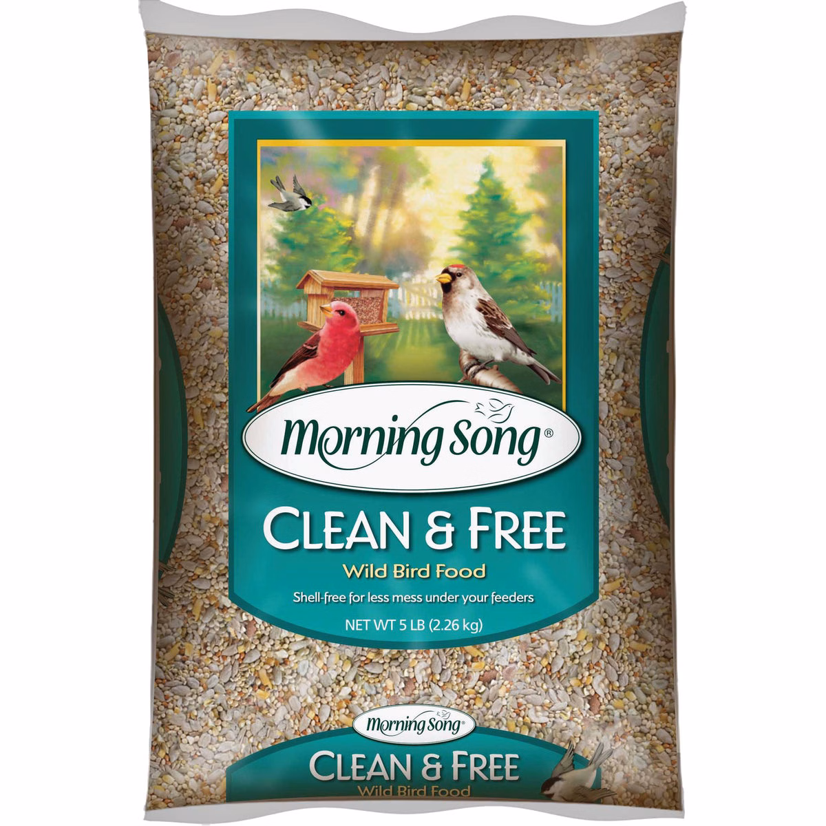 Morning Song 5 Lb. Clean & Free Shell Free Wild Bird Seed
