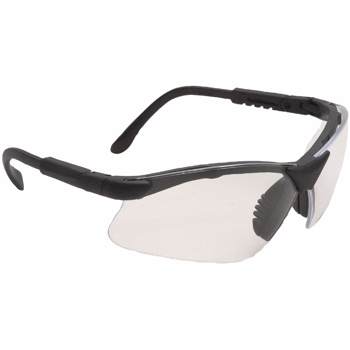 Radians Revelation Black Frame Sporting Goods Safety Eyewear with Clear Lenses
