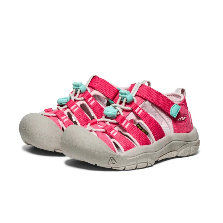 KEEN Kids Newport H2 Quick-Dry Sandal Sandal – Raspberry/Giggle Pink