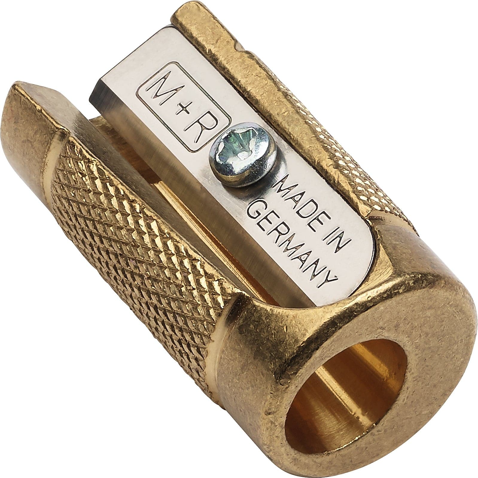 Möbius & Ruppert – Brass Long Castor Sharpener