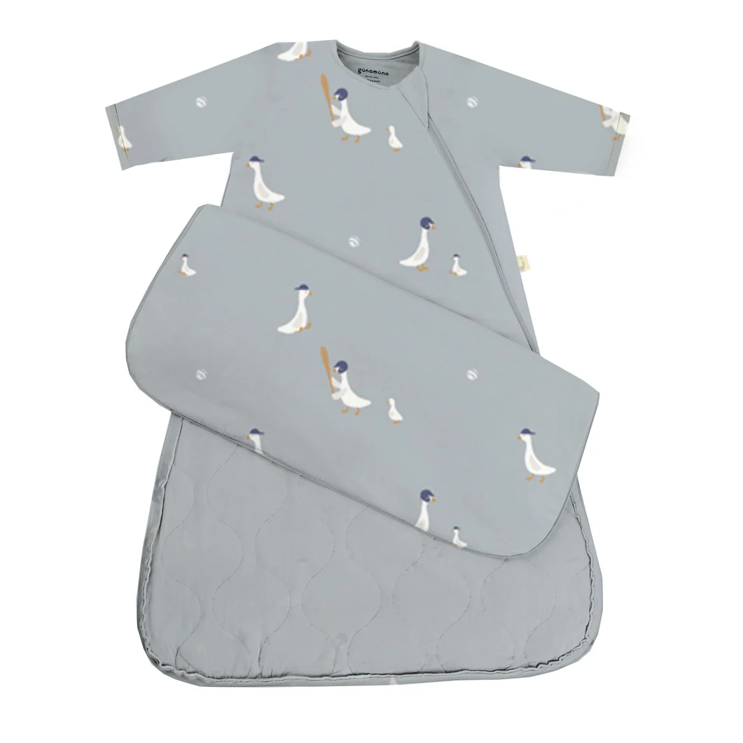 Gunamuna Baby 1.0 TOG Long Sleeve Sleep Bag – Baseball Goose