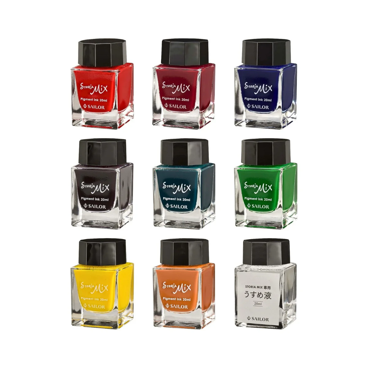 Sailor STORiA MiX Fountain Pen Ink – 20ml
