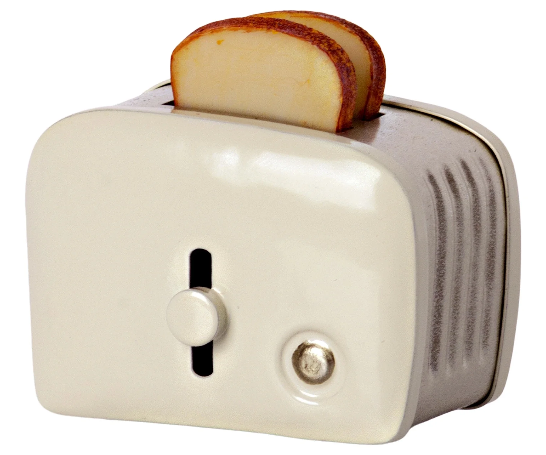 Maileg Miniature Toaster with bread – Off white