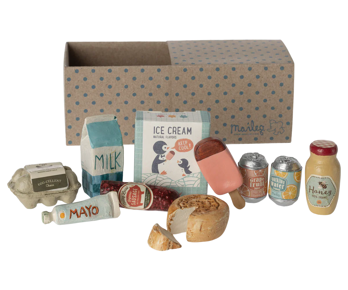 Maileg Grocery box, Miniature