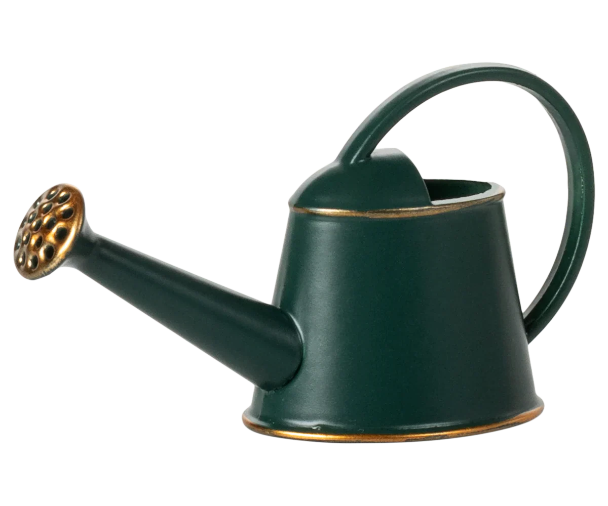 Maileg Watering Can, Mouse – Dark Green
