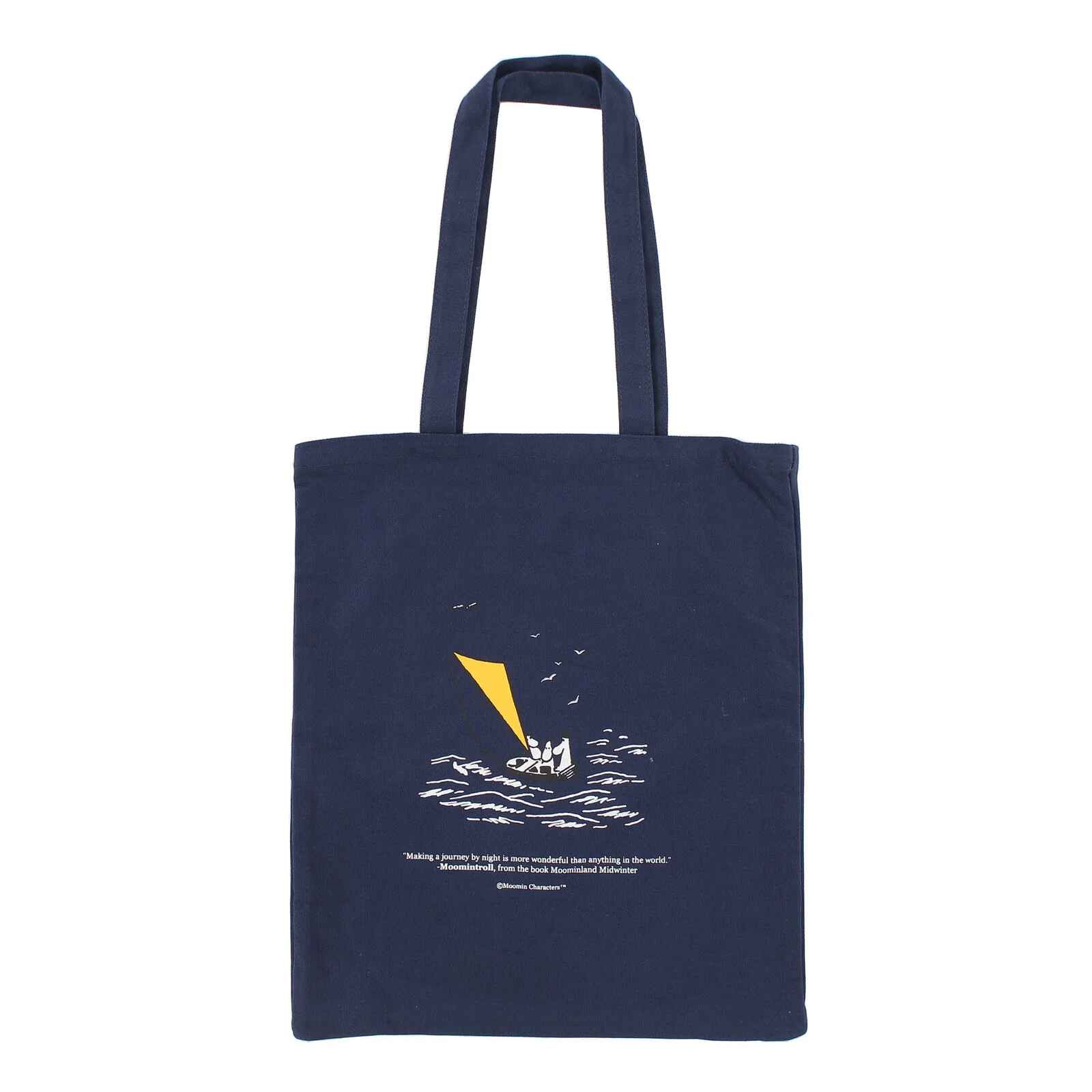 Moomin Canvas Tote Bag – Navy