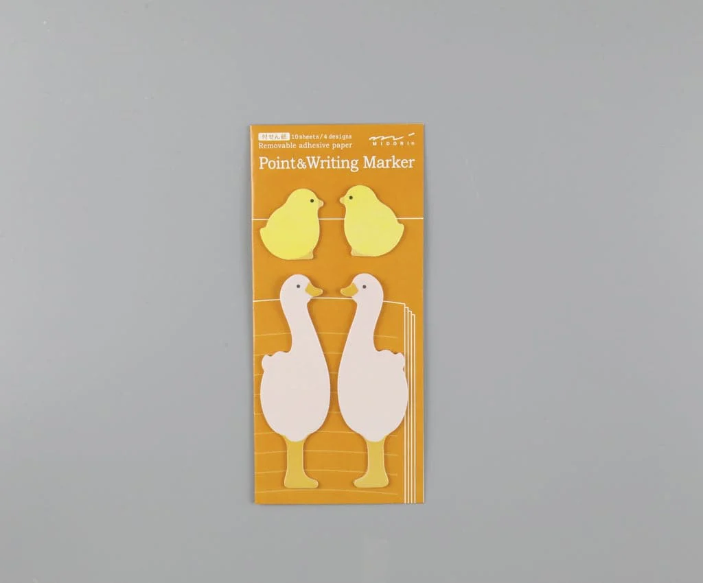 Midori Point & Writing Marker Set — Duck