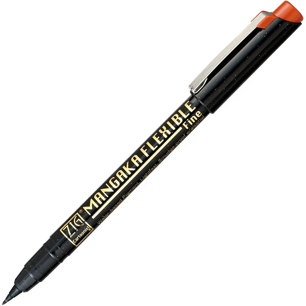 Kuretake ZIG Cartoonist Mangaka Outline Pen (Sepia)