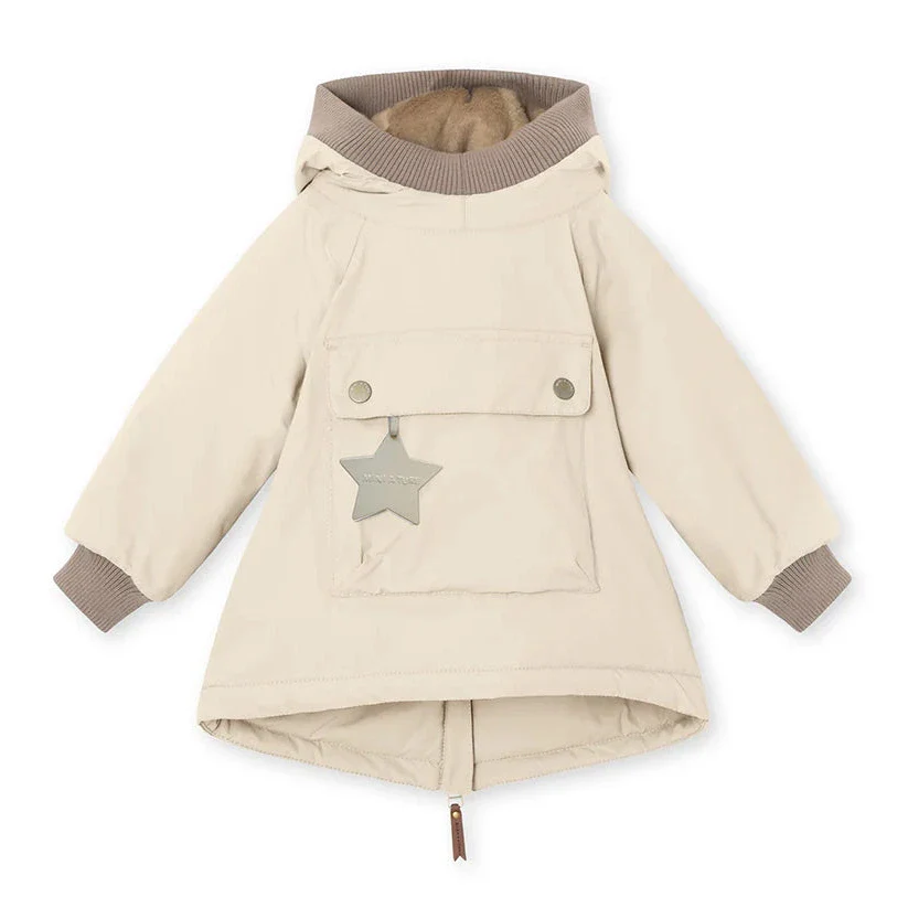 MINI A TURE Baby MATBABYWEN Winter Anorak – Angora Cream