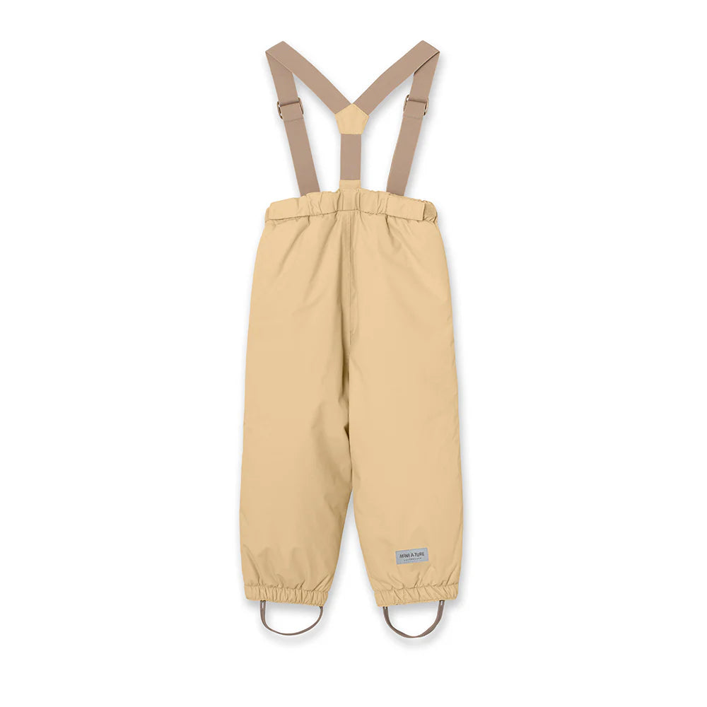 MINI A TURE Kids MATWILAS Snow Ski Pants – Semolina Sand