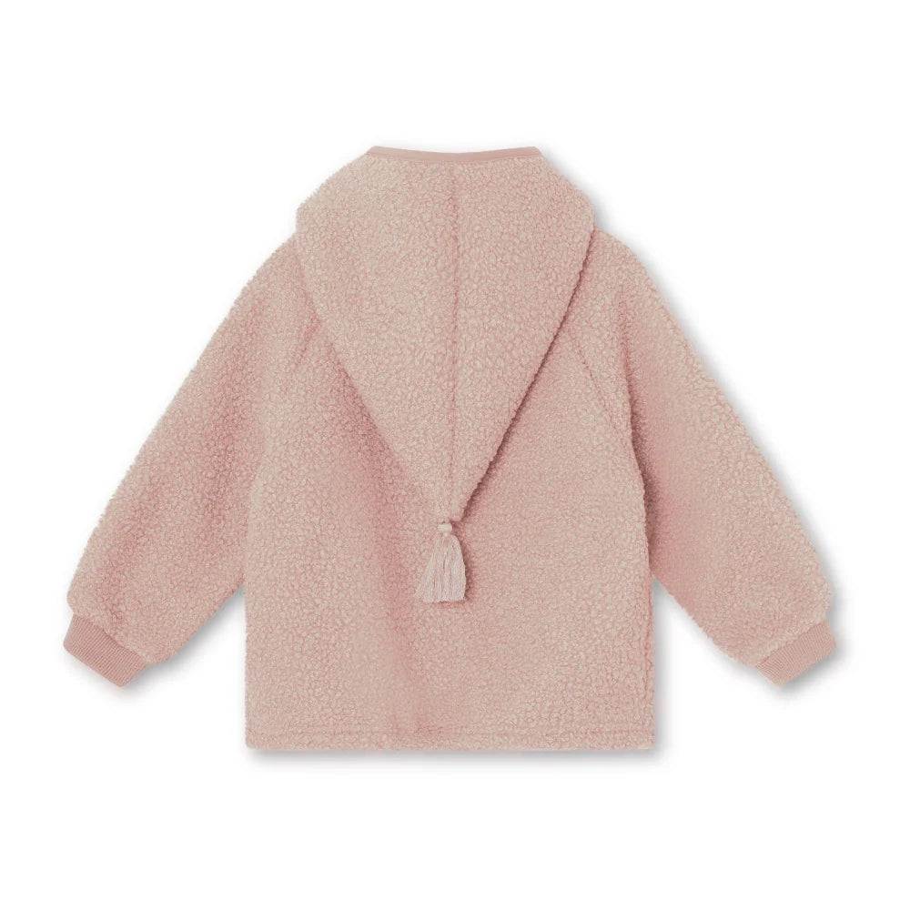 MINI A TURE Kids MATLIFF Teddyfleece Jacket – Adobe Rose