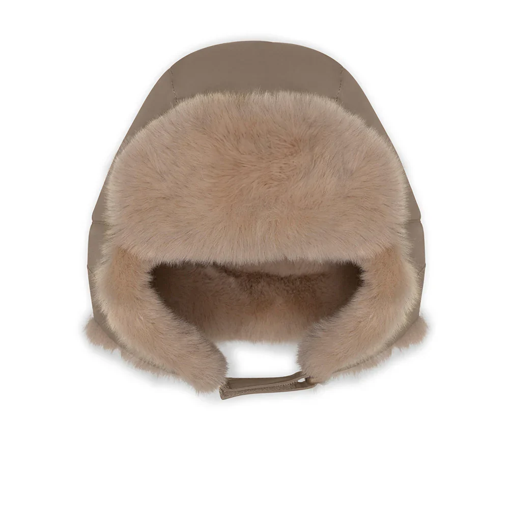 MINI A TURE Kids MATCRISTER Teddy Lined Winter Hood – Wood