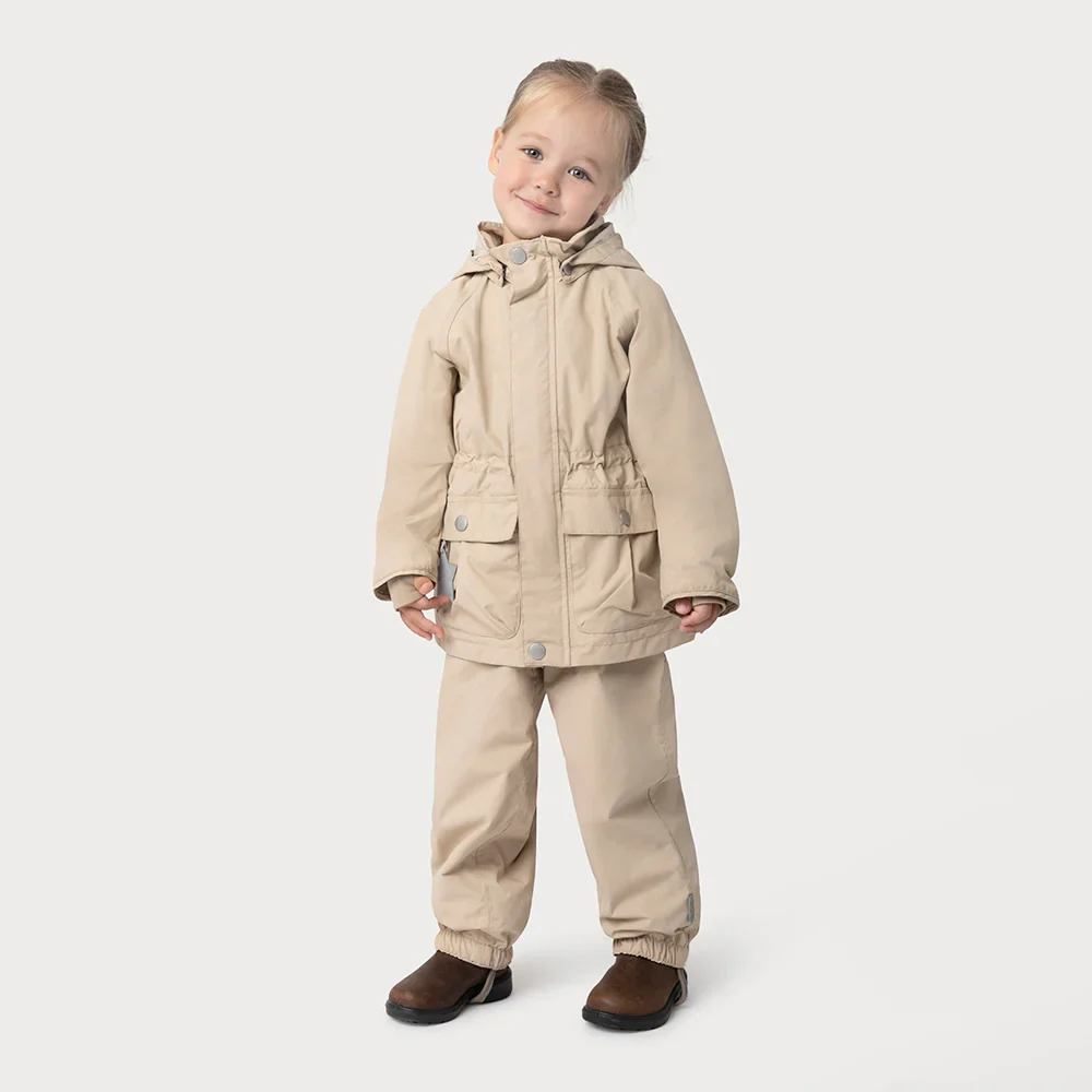 MINI A TURE Kids MATALLURE+MATWILANS Spring Jacket+Pants Set – Sesame
