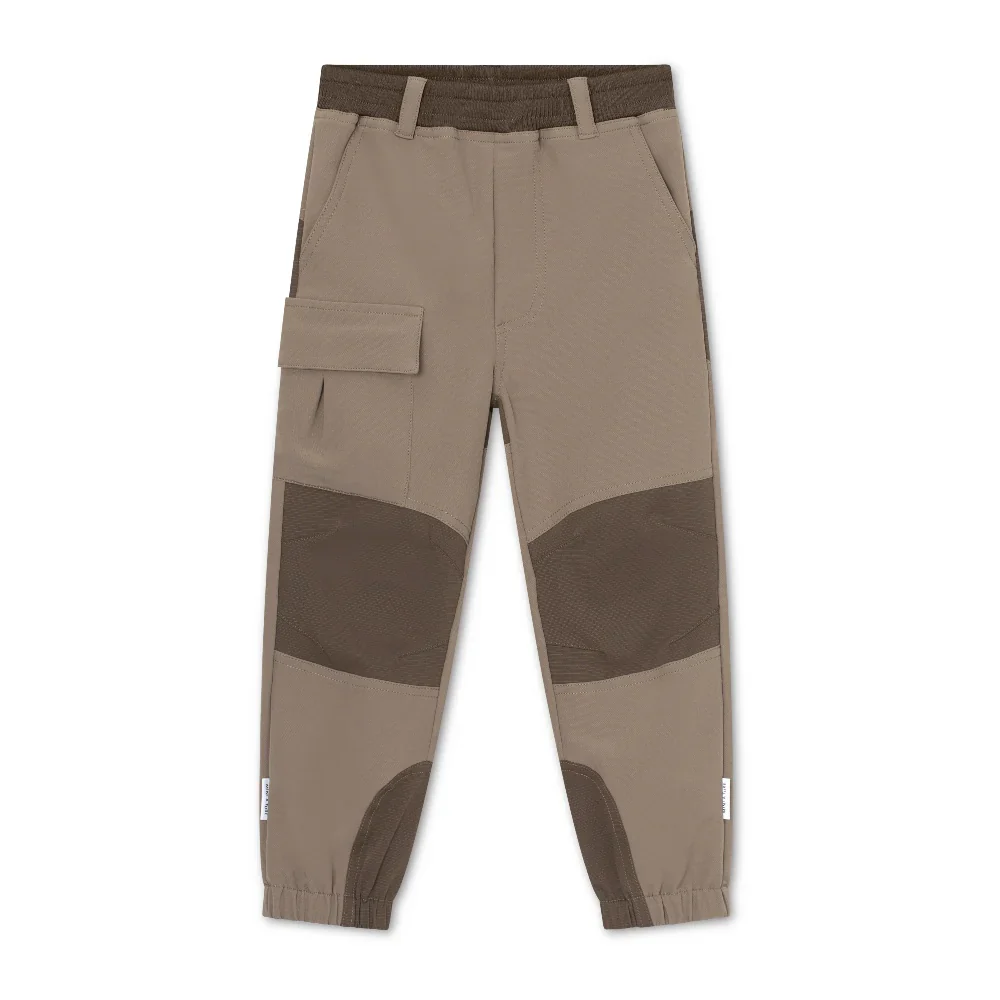 MINI A TURE Kids MATTOLVA Trek Transitional Pants – Grey Brown