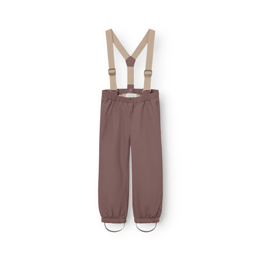 MINI A TURE Kids MATWILAS Snow Pants – Peppercorn Plum