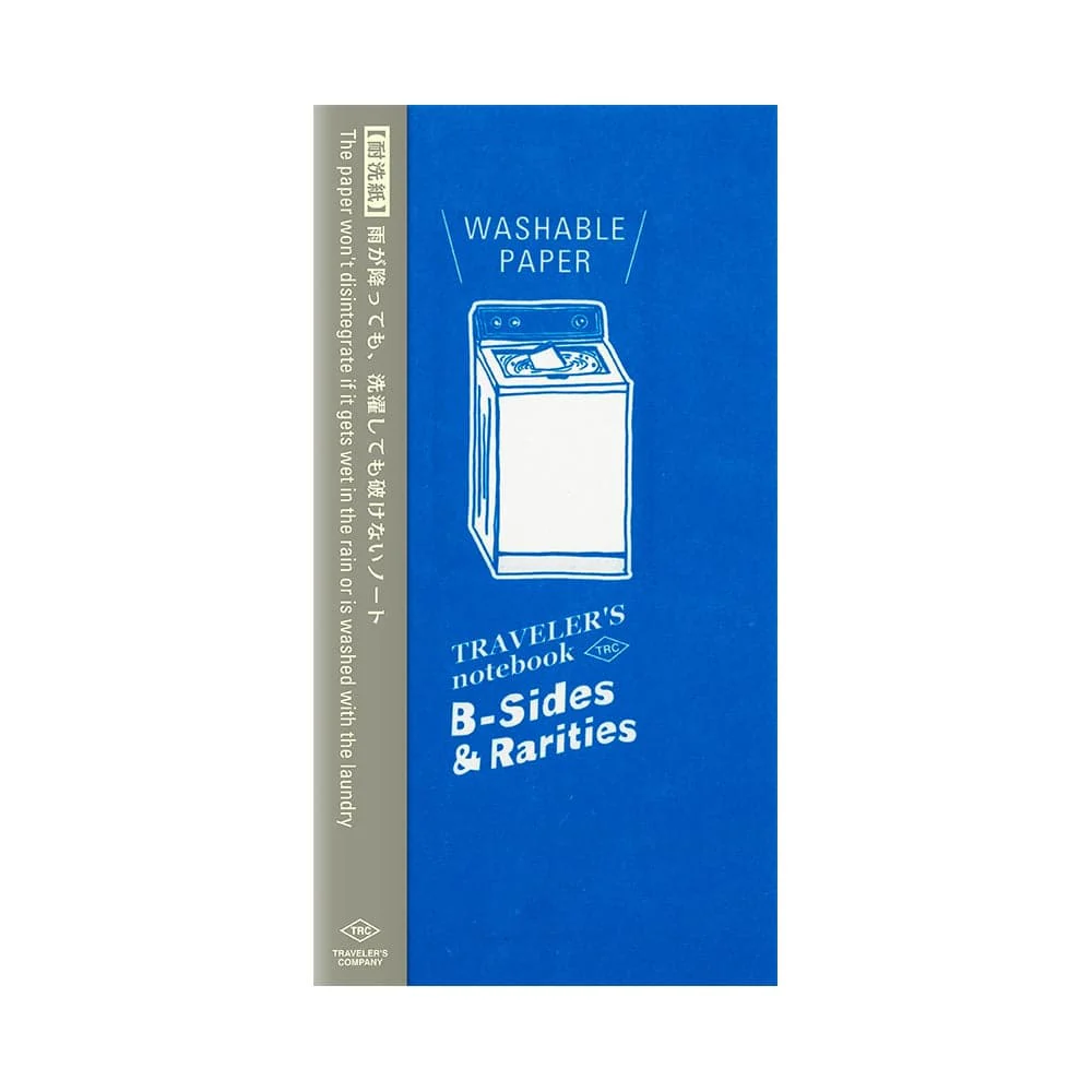TRAVELER’S notebook Refill Washable Paper