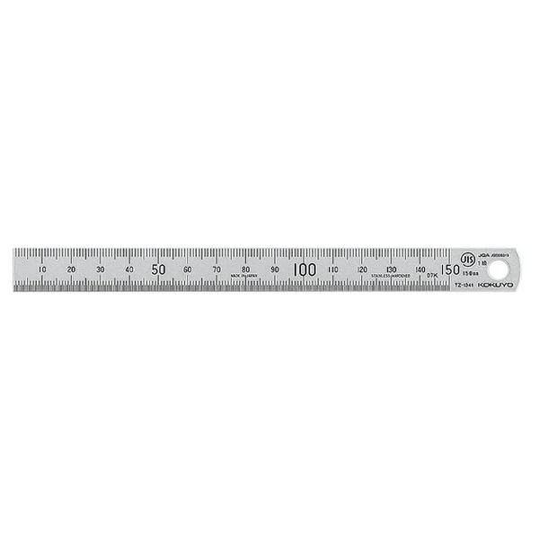 Kokuyo Stainless Steel Ruler – 15cm