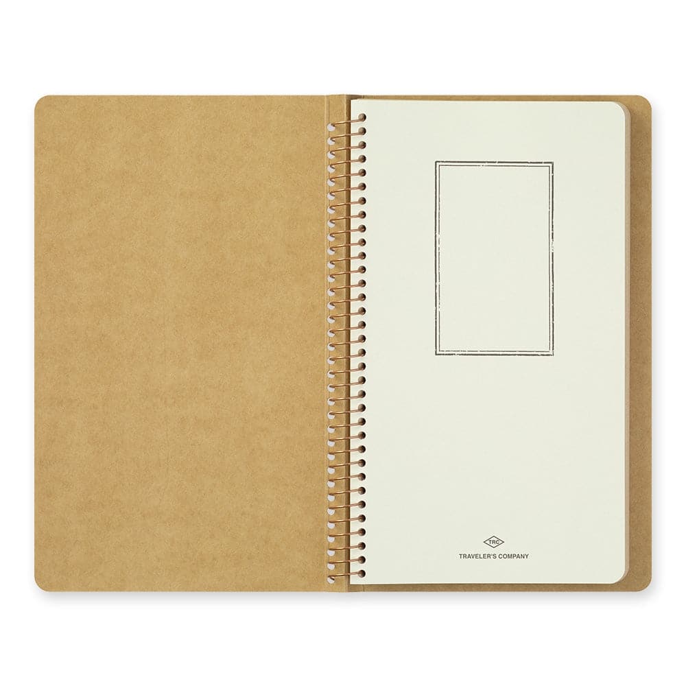 TRAVELER’S Company Spiral Ring Notebook A5 [DW Kraft]