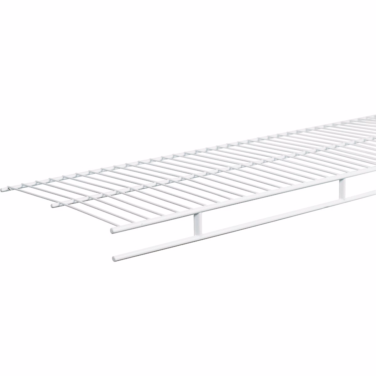 ClosetMaid 12 Ft. W. x 12 In. D. Ventilated Shelf & Rod Closet Shelf, White