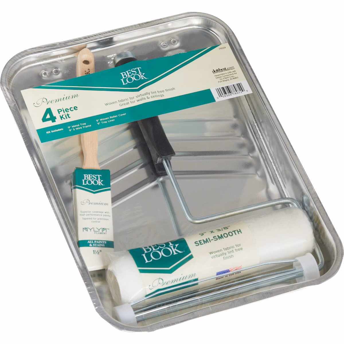 Best Look Premium Roller & Tray Set (4-Piece)