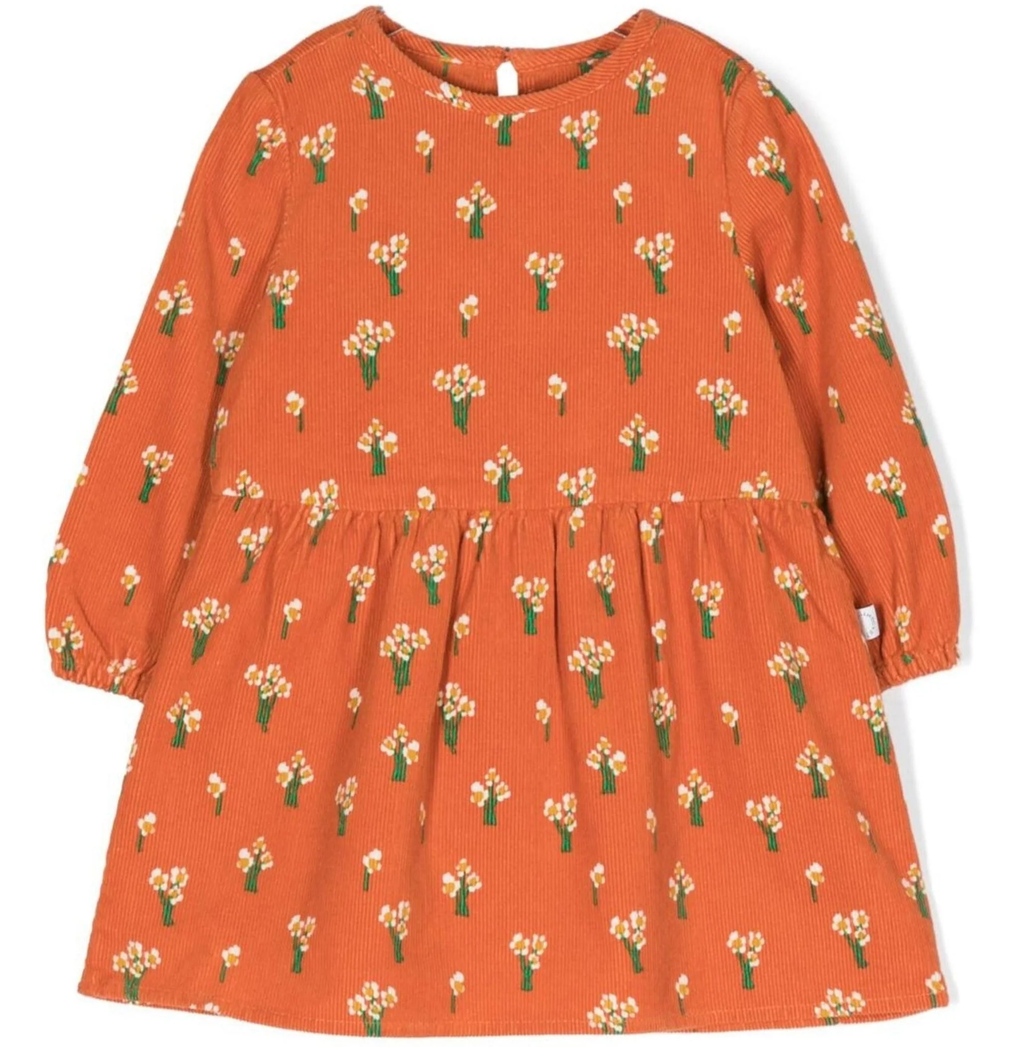STELLA MCCARTNEY Baby Girl Floral-print Long-sleeved Dress – 3M/6M/12M