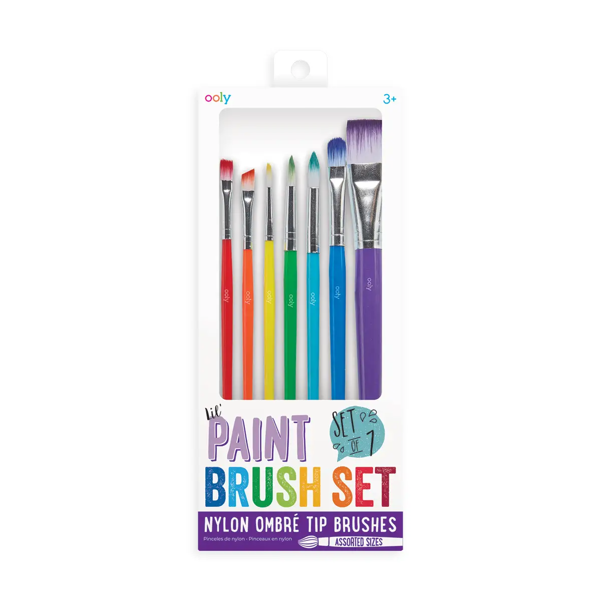 OOLY Lil’ Paint Brush Set- Set of 7