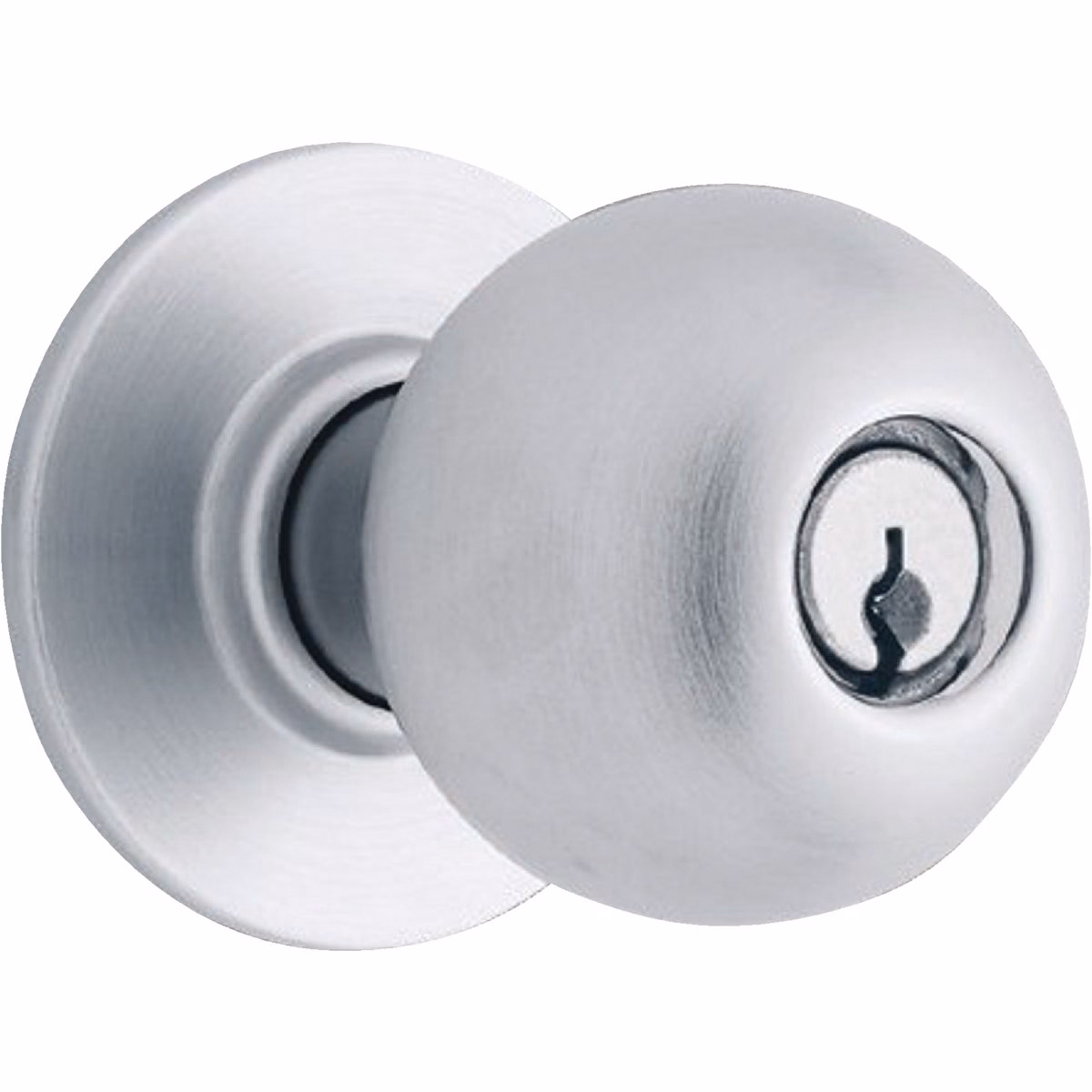 Schlage Satin Chrome Storeroom Door Knob Lockset