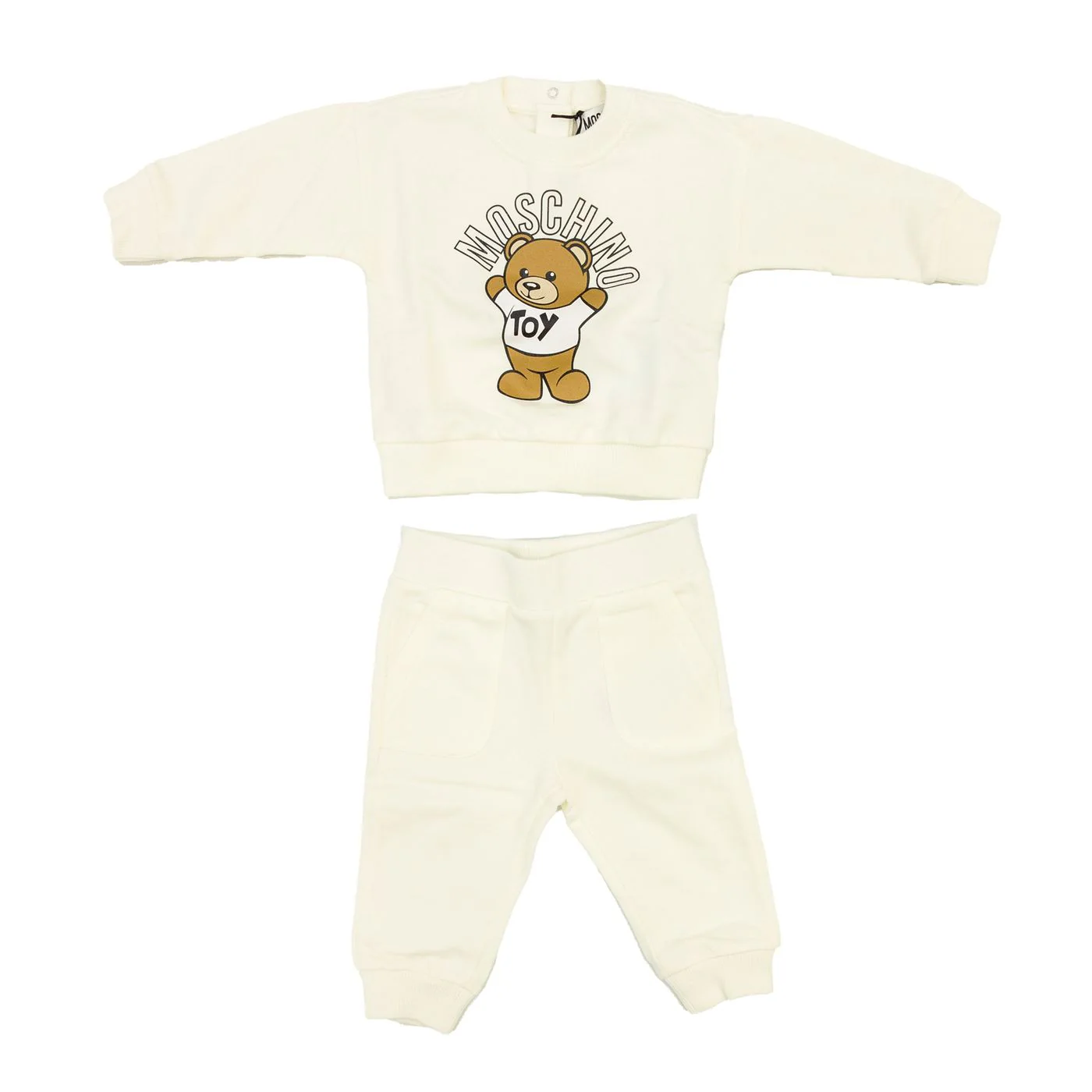 Moschino Baby Kid Teddy Bear Tracksuit Set – Cloud
