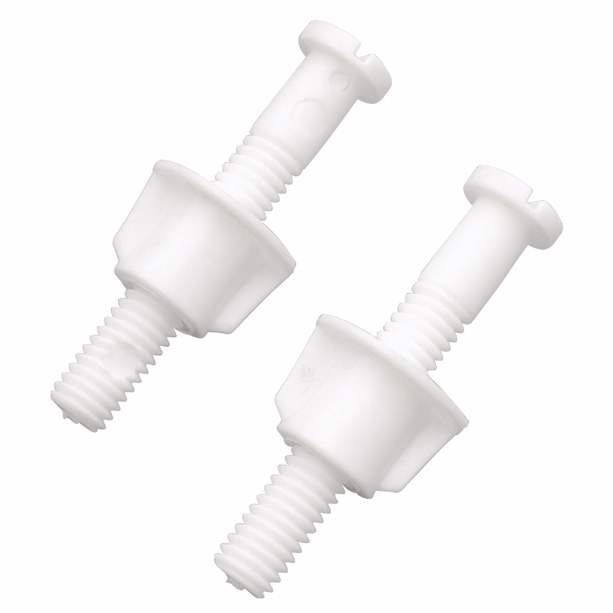 Do it Best 3/8" x 2-1/2" White Plastic Toilet Seat Hinge Bolt