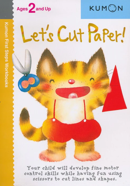 KUMON Grade  PreK Let’s Cut Paper – Age 1-4