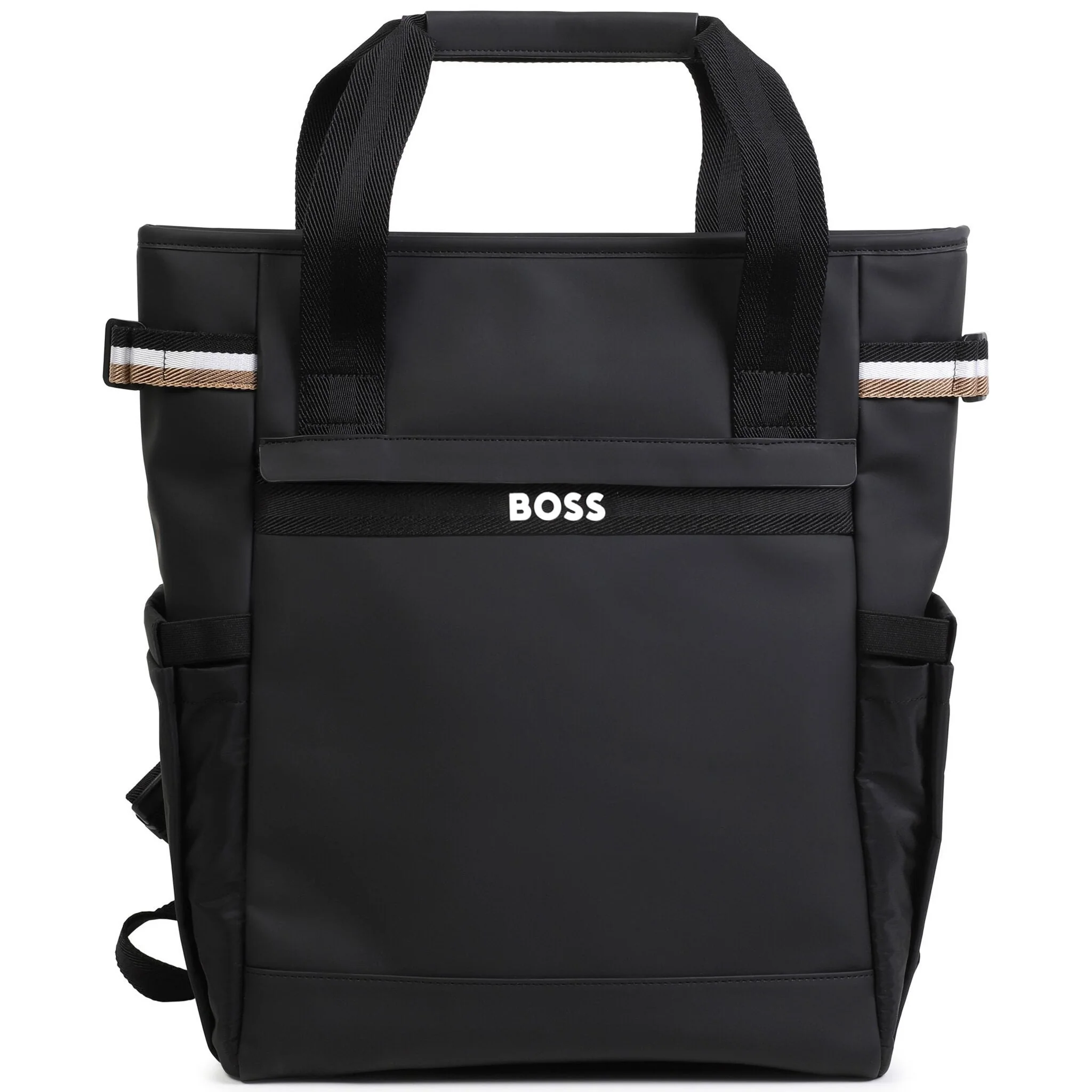 BOSS Logo-Appliqué Backpack – Black