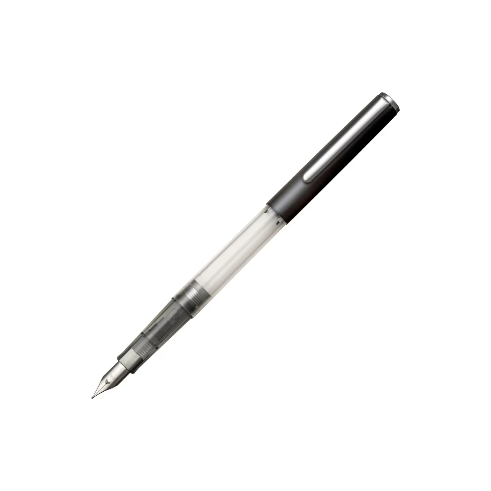 Sailor Clear Fountain Pen – Black/Transparent, F Nib