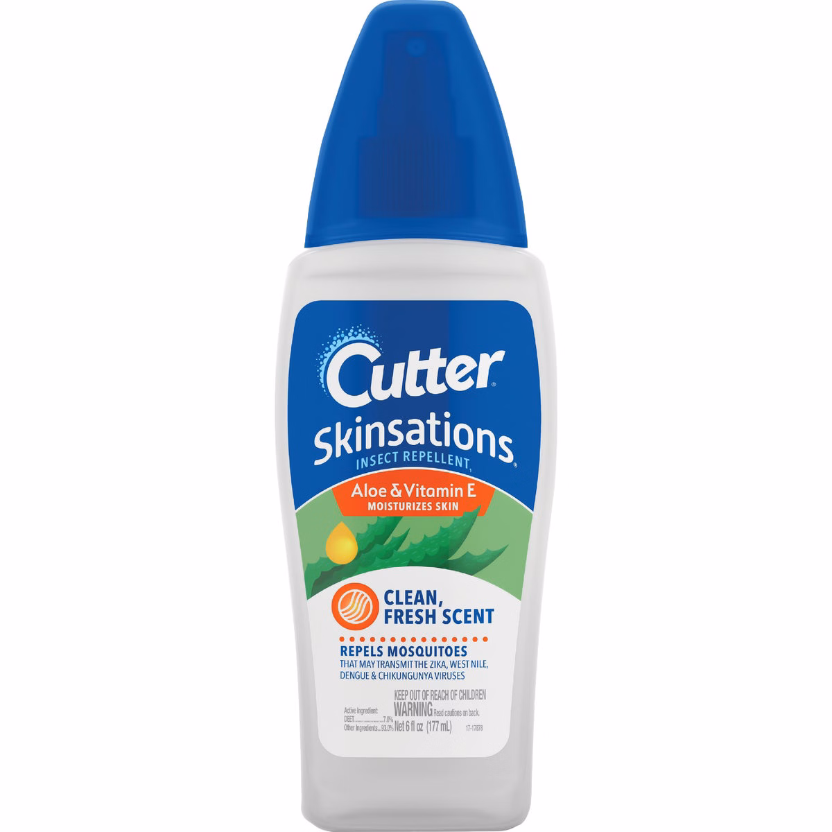 Cutter Skinsations 6 Oz. Insect Repellent Pump Spray