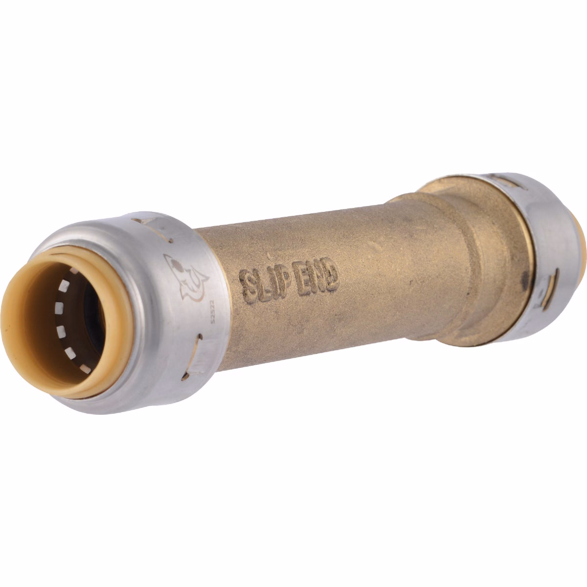 SharkBite 1/2 In. Push-to-Connect Brass Repair Coupling