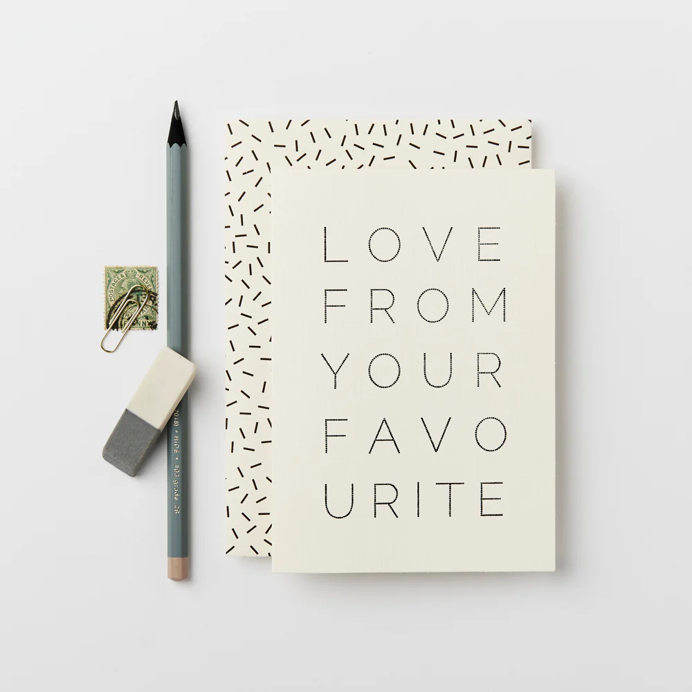Katie Leamon Greeting Card [Love From Your Fav]