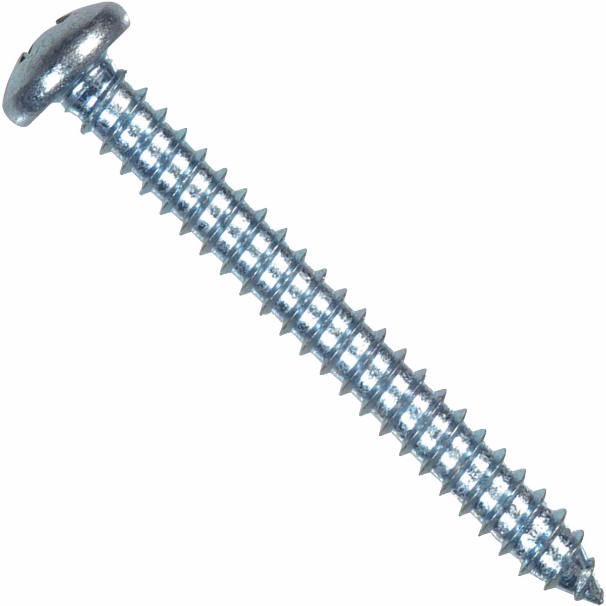 Hillman #12 x 2 In. Phillips Pan Head Zinc Sheet Metal Screw (100-Count)