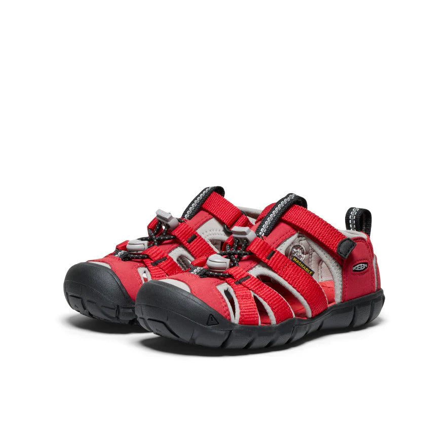KEEN Kids Seacamp II CNX Hybrid Water Sandal – Ribbon Red/Alloy