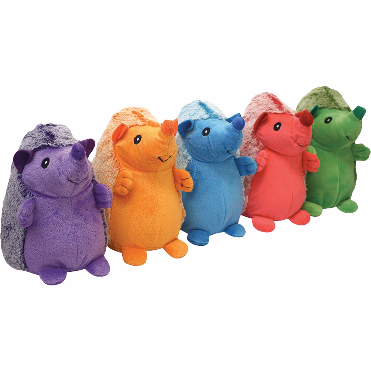 Multipet 8 In. Hedgehog Plush Dog Toy