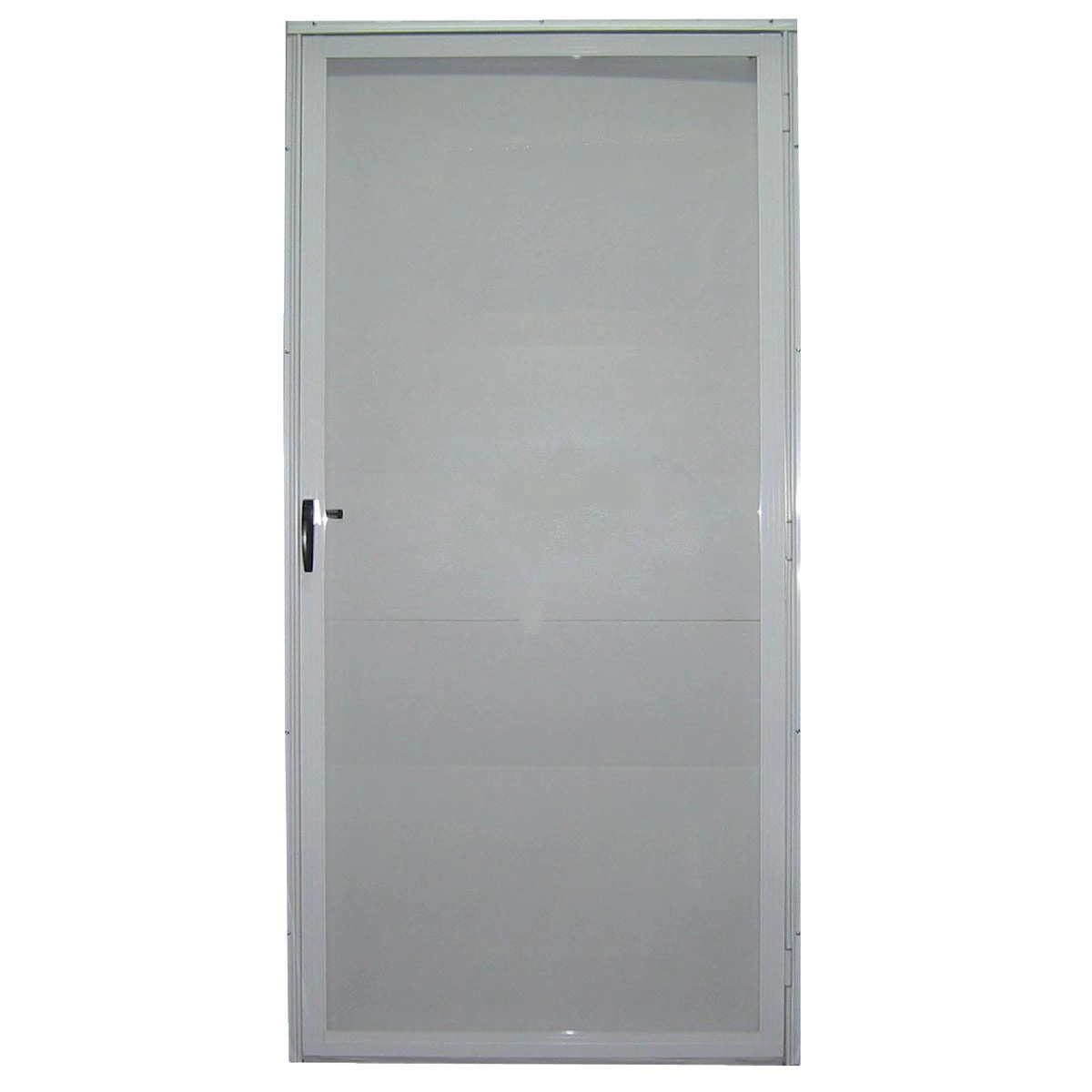 Croft Imperial Style 36 In. W x 80 In. H x 1 In. Thick White Full View Aluminum Storm Door