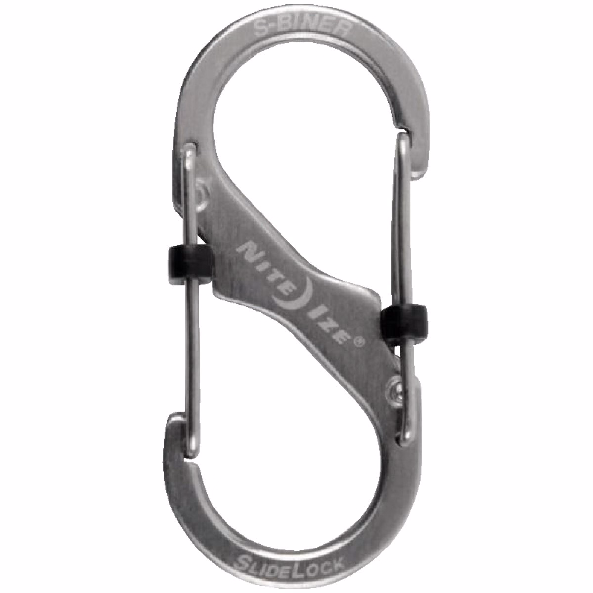 Nite Ize S-Biner Size 2 10 Lb.Capacity Stainless Steel S-Clip Key Ring