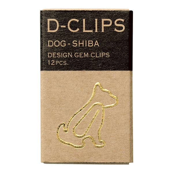 Midori D-Clips Mini — Shiba Paperclips