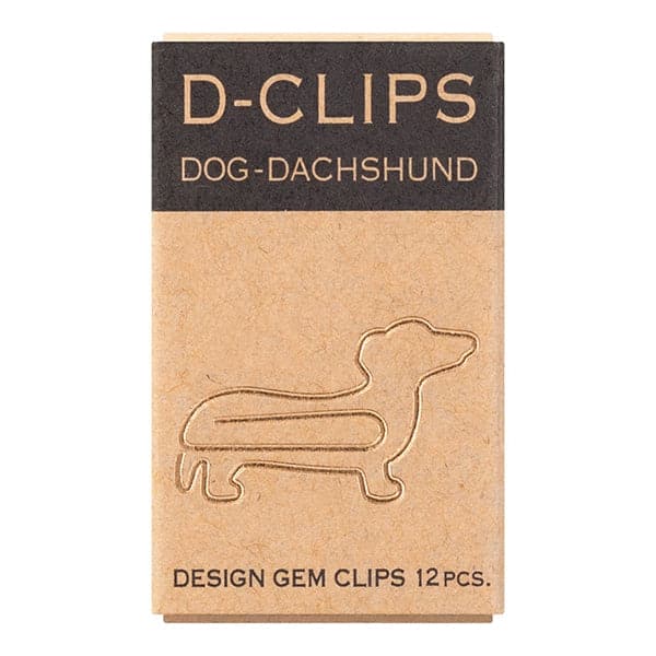 Midori D-Clips Mini — Dachshund Paperclips
