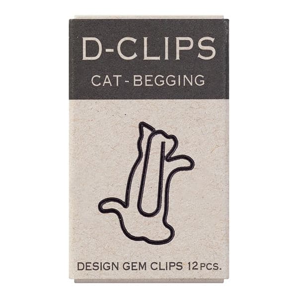 Midori D-Clips Mini – Begging Cat