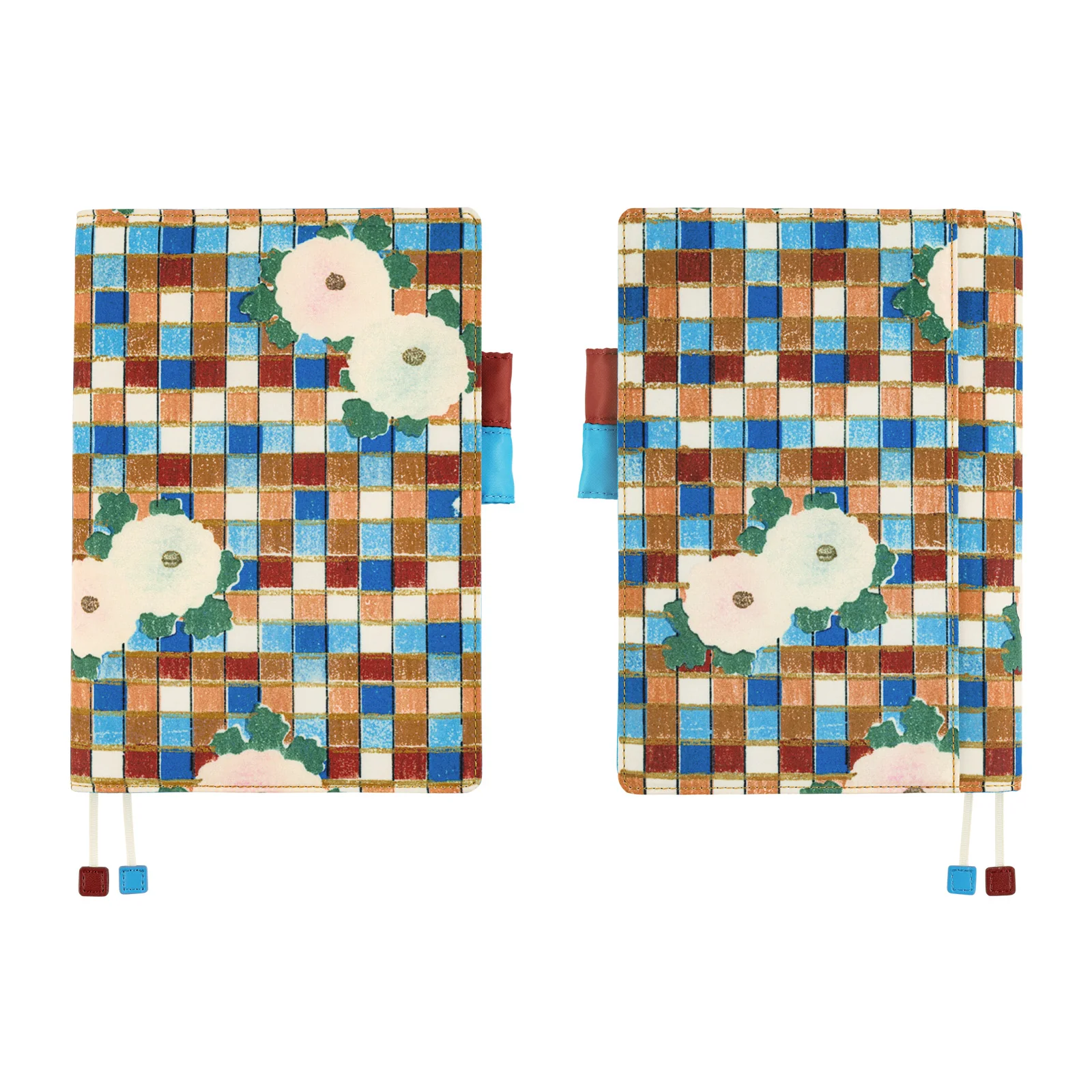 Hobonichi Cousin 2025 A5 Planner Cover [Unsodo: Shin-Bijutsukai Flower]