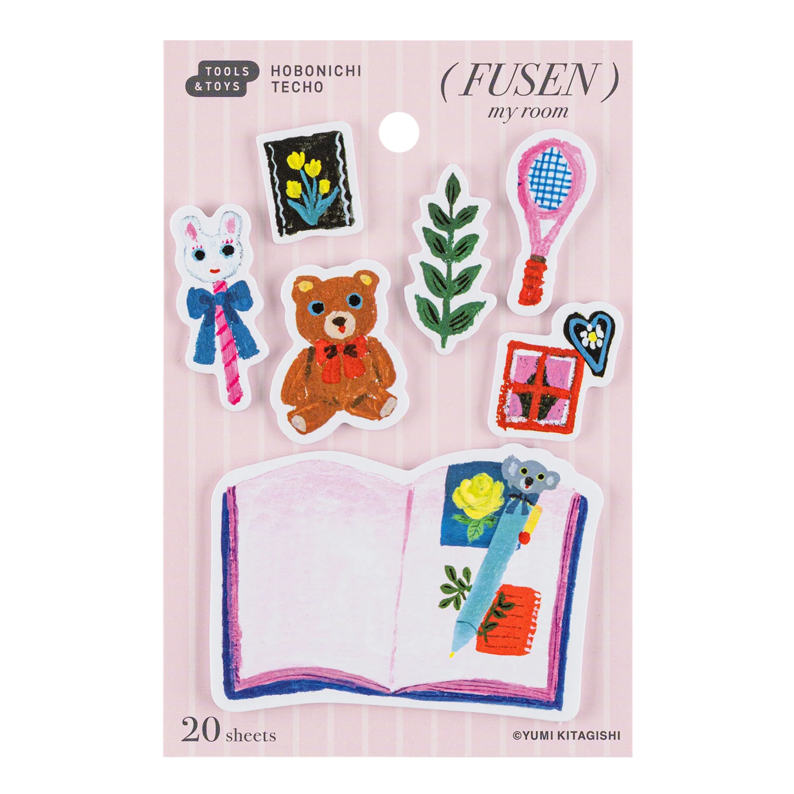 Hobonichi Sticky Notes – Yumi Kitagishi: My Room