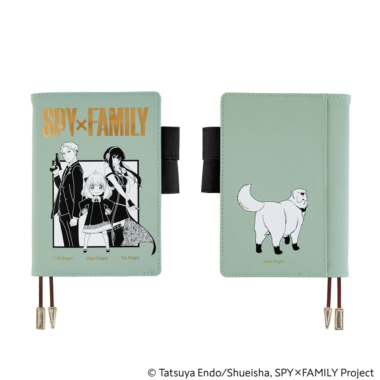 Hobonichi 2025 A6 Planner Cover [SPY x FAMILY: Forger Family]